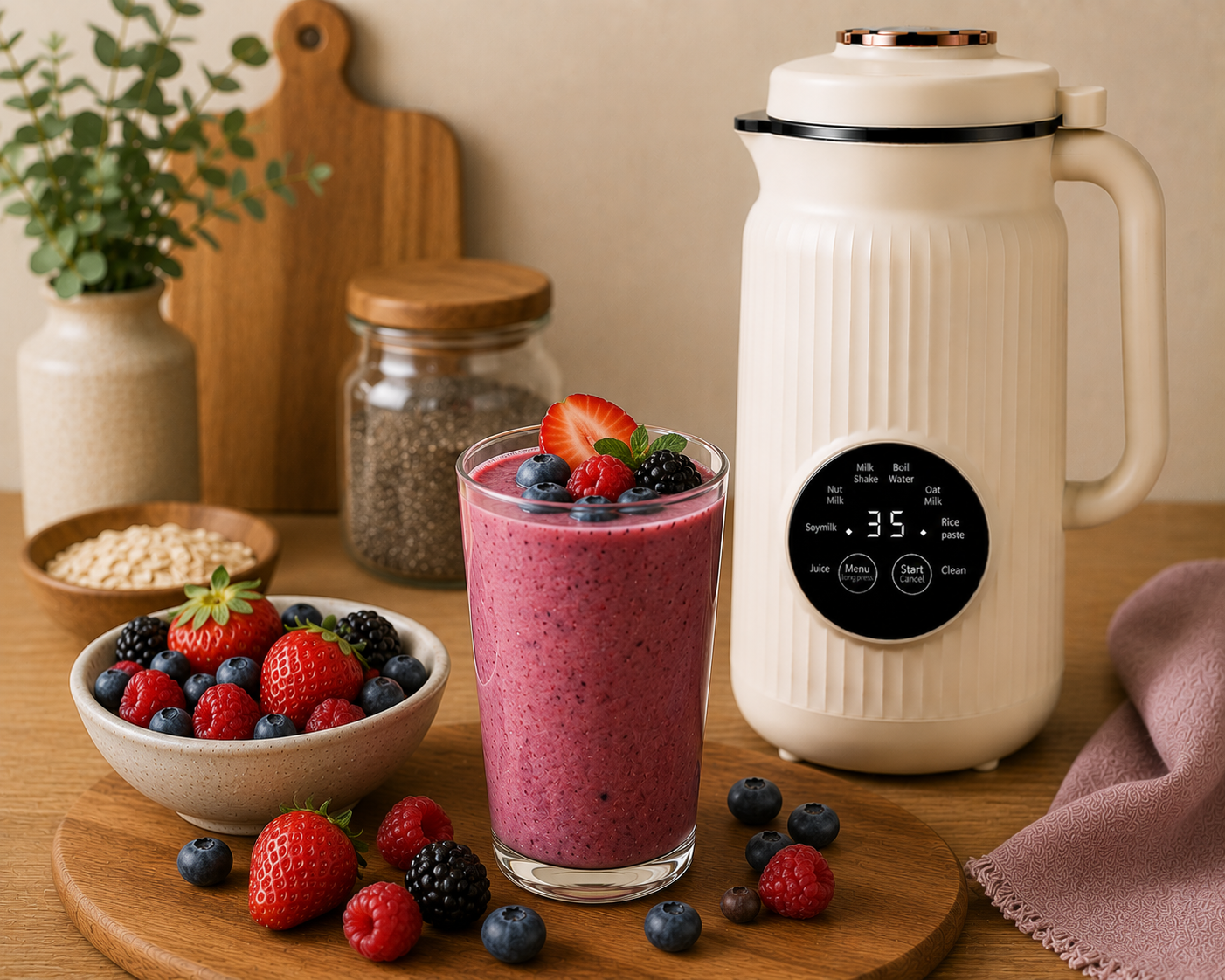 Mixed Berry Smoothie Recipe