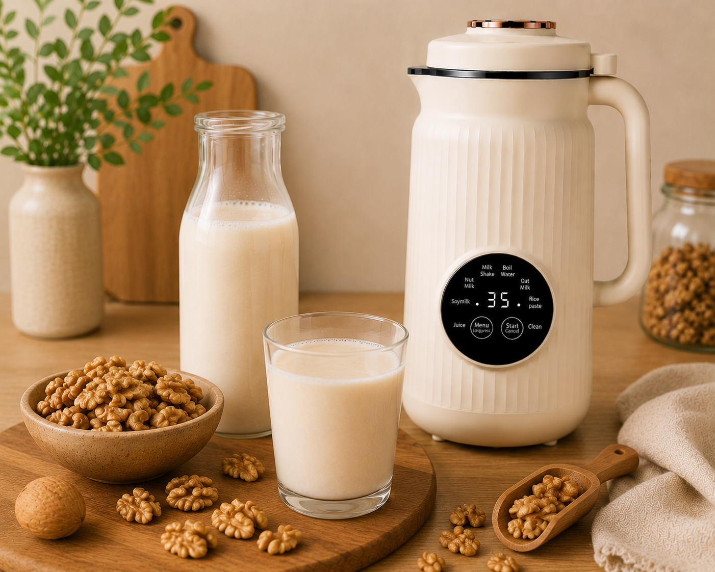 Homemade Walnut Milk Recipe