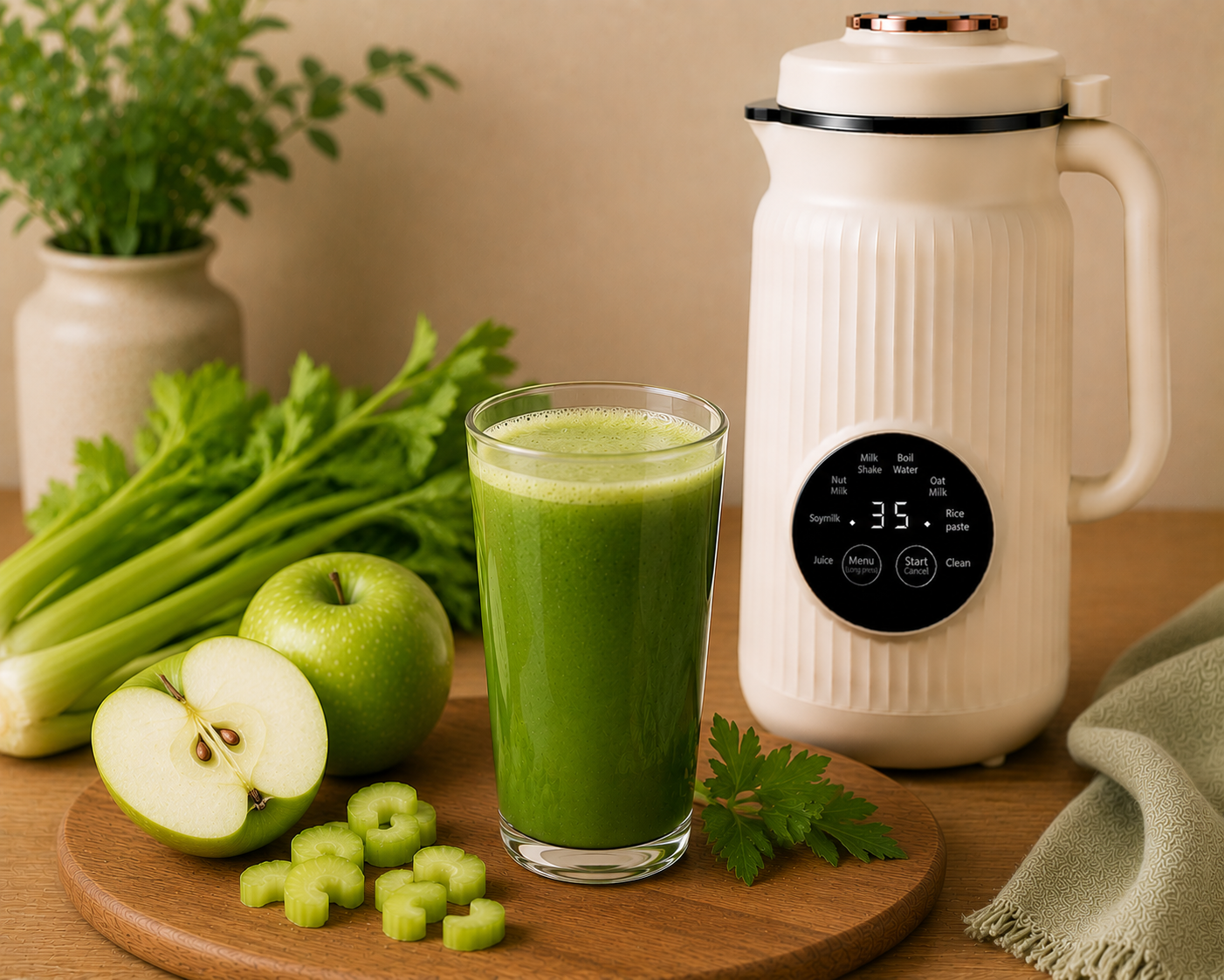 Apple Celery Green Juice Recipe