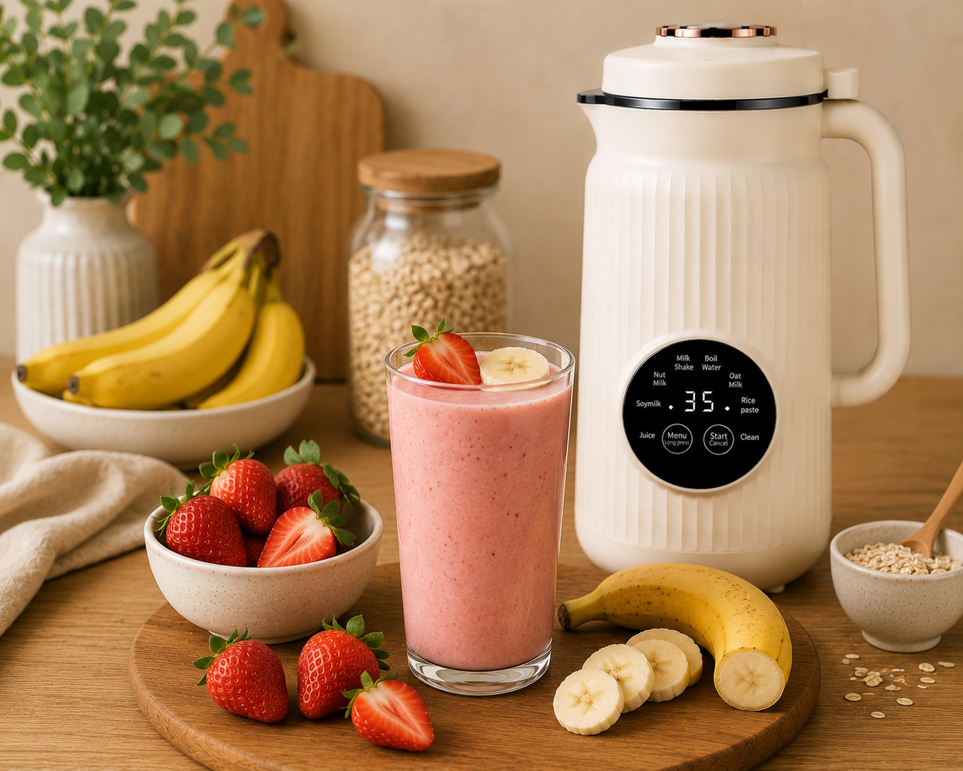Strawberry Banana Smoothie Recipe