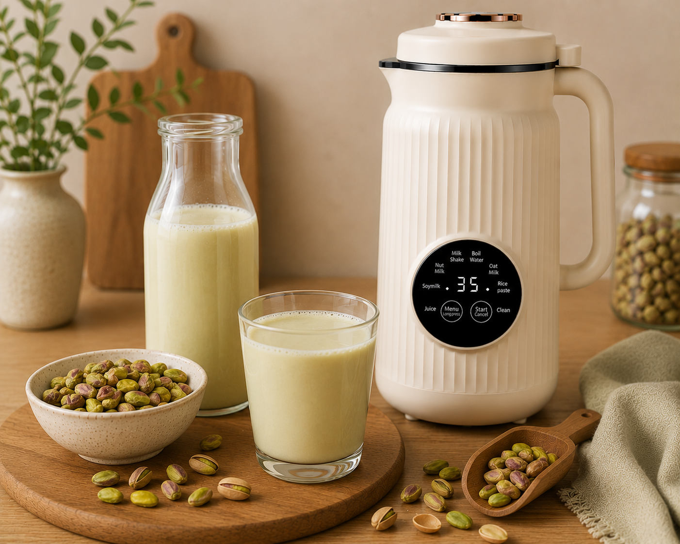 Homemade Pistachio Milk Recipe