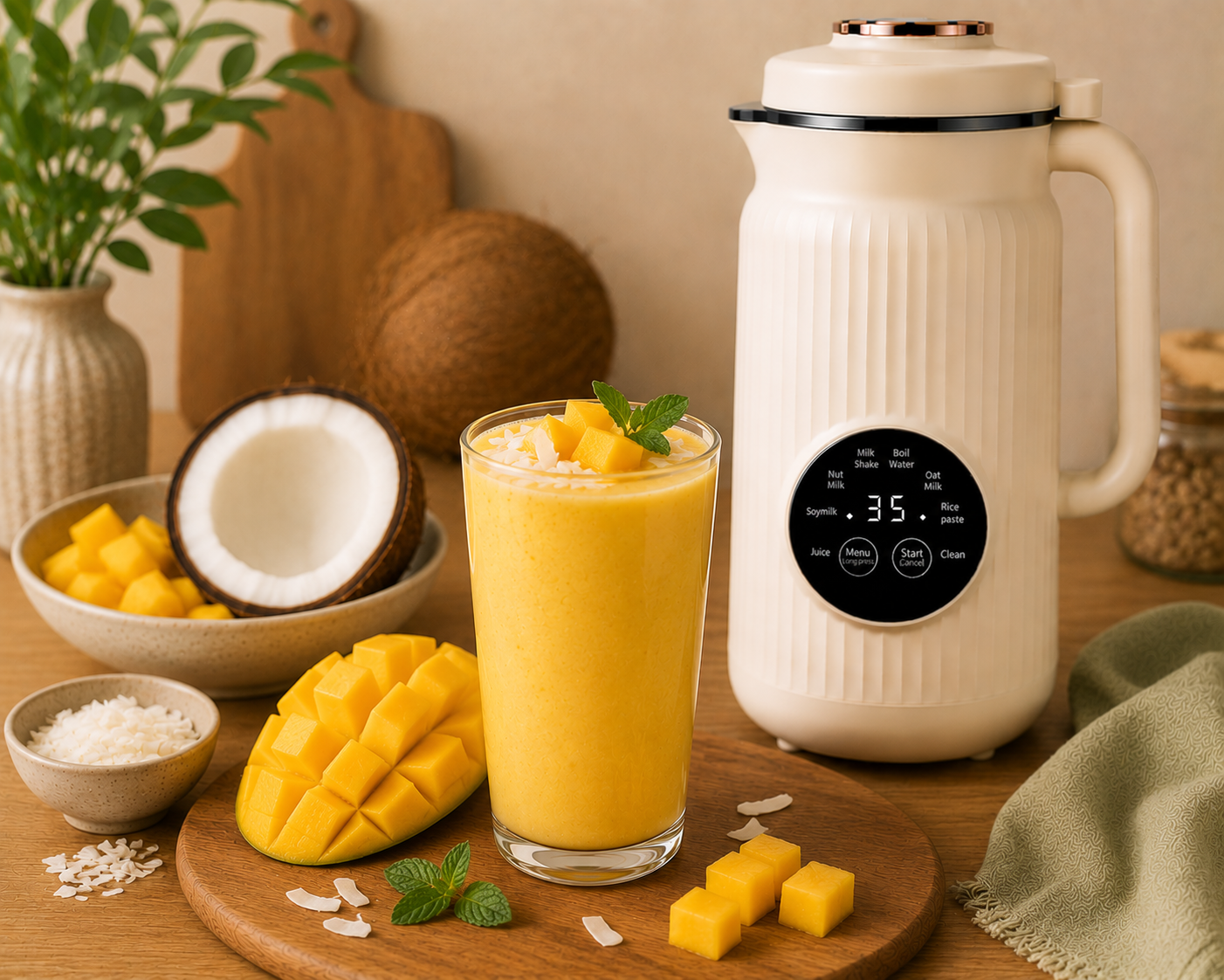Mango Coconut Smoothie Recipe